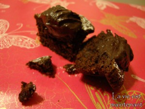 2009-10-07 Chocolate brownie cupcakes