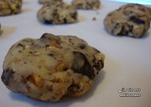 Biscuits choco-pacanes 3 c