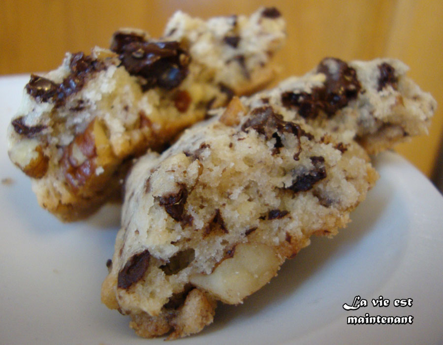 Biscuits choco-pacanes